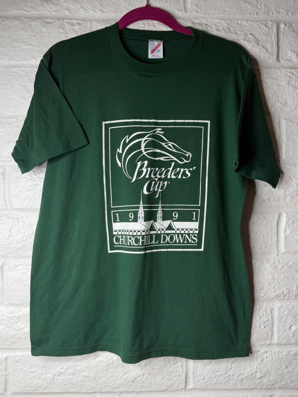 1991 Kentucky Derby Churchill Downs Horse Breeder’s Cup Single Stitch Jerzees